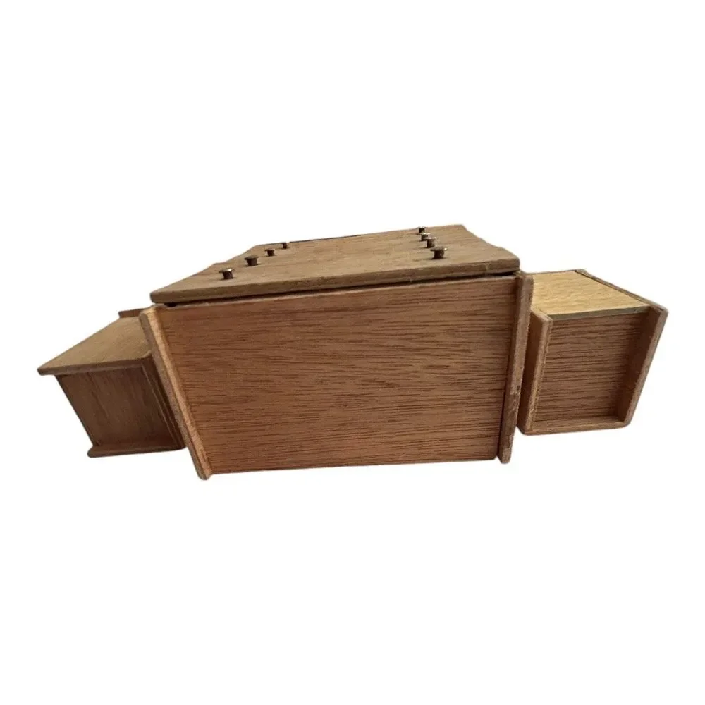 wooden pressboard miniature doll furniture Dresser & book‎ shelves